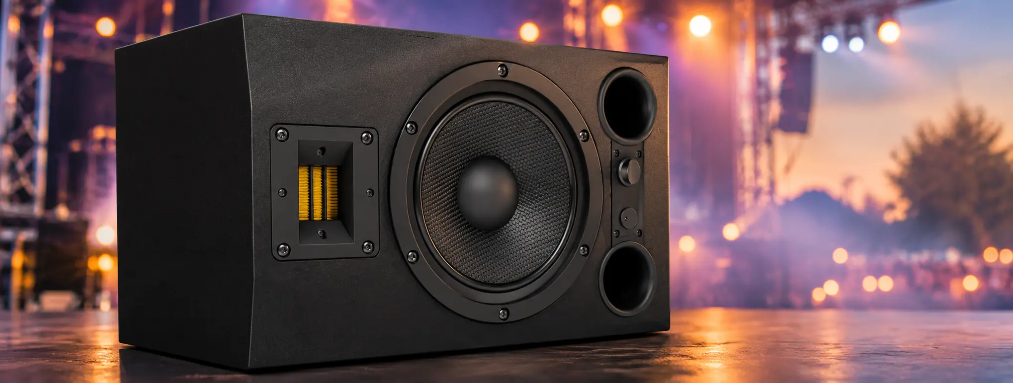 Professional Speaker in Concert Lighting