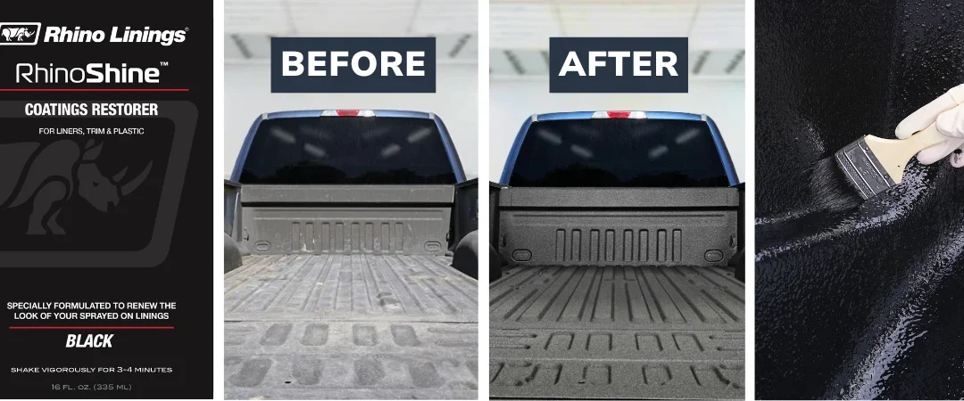 Renouvellement d'une ancienne doublure de caisse Rhino