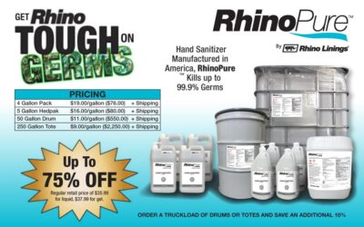 RhinoPure Hand Sanitizer 75% Off