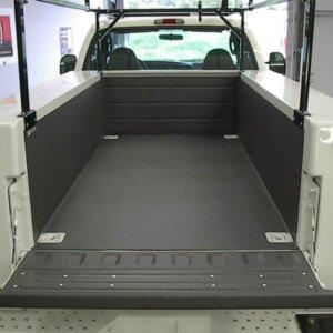 Truck bed sprayed with Rhino Lining