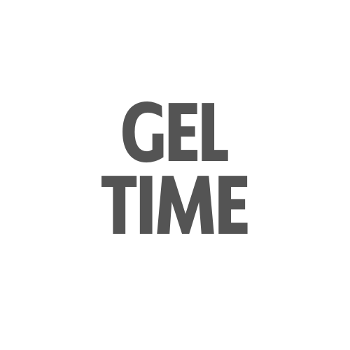 icon with words that state Gel Time