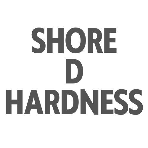 icon with words that state Shore Hardness value