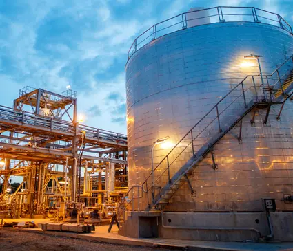 oil and gas containment facility 