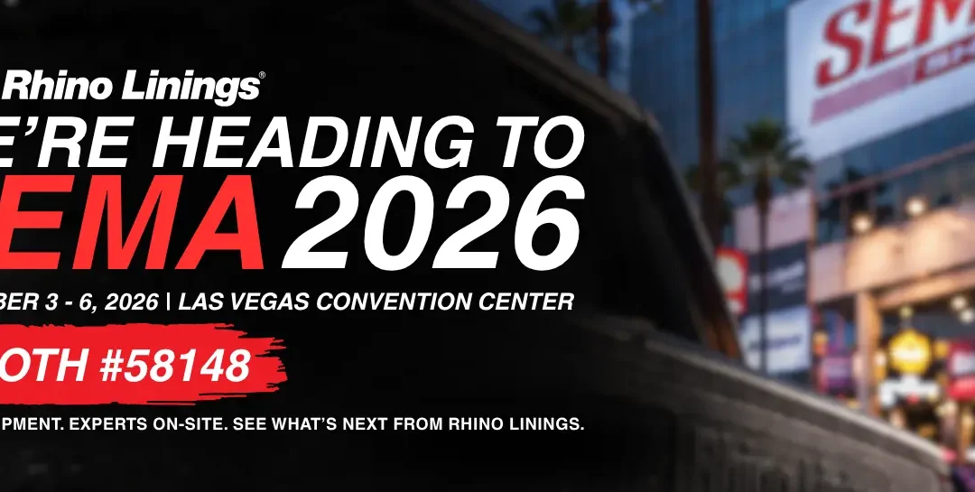 Rhino Linings sera présent au salon SEMA 2026