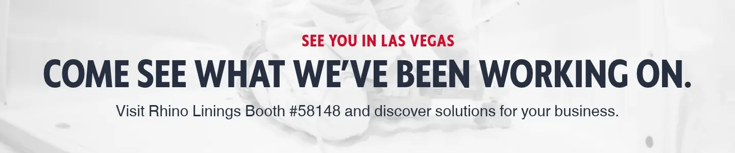 Rhino Linings visit us at SEMA footer